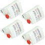 Lot de 4 cassettes anti-calcaire pour centrales vapeur Easy Steam, Liberty, Fasteo Tefal - Calor - Rowenta