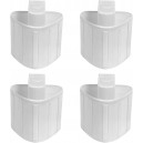 Lot de 4 cartouches anti-calcaire pour centrales vapeur Powersteam Rowenta, Liberty Calor XD9070E0