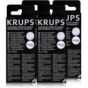 Lot de 3 boîtes de pastilles détergentes - Krups - Chaque boîte contient 10 pastilles de 1,5 g.