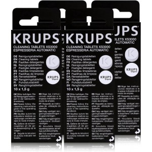 Lot de 5 boîtes de pastilles détergentes pour Cafetière KRUPS XS300010