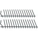 Lot de 2 supports assiettes rabattables panier inférieur pour lave-vaisselle Bosch, Siemens - 00645102  