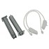 GDE - Ressort de porte - Kit de réparation de ressort pour lave-vaisselle compatible Bosch 00754869 754869