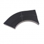 filtre charbon actif 1/2 lune pour hotte whirlpool - 481248048134