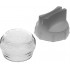 GDE - Cache de lampe, couvercle en verre de 68mm de diamètre pour Four, Cuisinière compatible avec Bosch 00647309 Siemens Neff