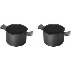 Lot de 2 cuves anti-adhésive + poignées pour Cuiseur Programmable Cookeo Moulinex - XA605011