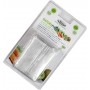 Wpro NFS001 Pack de 4 Sachets Nature Fresh, pour Réfrigérateurs Whirlpool Équipé du Dispositif