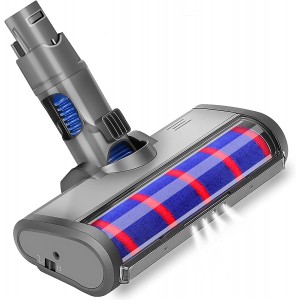 GDE - Brosse rotative compatible pour Dyson V6 DC58 DC59 DC61 DC62 Rouleau Souple