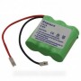 accu 3,6v-300mah ni-mh avec fiche