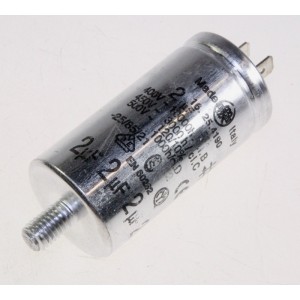 Condensateur de démrrage pour Sèche-linge ARTHUR MARTIN ELECTROLUX FAURE 2µf 246474