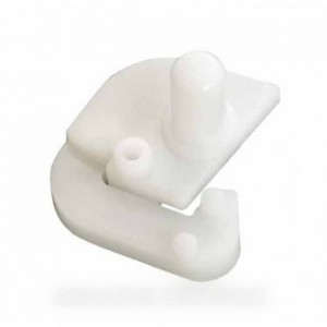 DOUILLE GAUCHE FERMETURE PORTE POLARW 40½ POUR REFRIGERATEUR   INDESIT