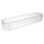 Balconnet porte bouteille transparent dim. 445 x 105 x 65 mm pour réfrigérateur Whirlpool 481010471454