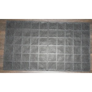 Filtre à charbon 48cm x 29cm pour Hotte DE DIETRICH 72X6293