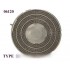 filtre rond a charbon actif type 26