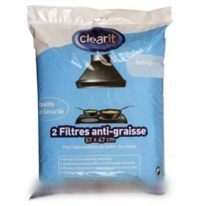 Filtres anti graisse pour Hotte BRANDT 71S7824