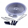 PLAQUE Ø 230MM 2200W RUBAN SIMPLE POUR FOUR 