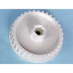 Grande poulie dentée + écrou pour Robot multifonction KENWOOD KW650104