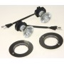 kit 2 spots halognes pour hotte ROBLIN