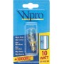 AMPOULE 10W POUR RÉFRIGÉRATEUR WHIRLPOOL