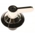 BOUTON GAZ RETRO CHROMÉ pour cuisinière SMEG