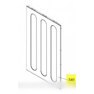 Panneau gauche ou droit pour Sèche-Linge HOTPOINT ARISTON C00113856