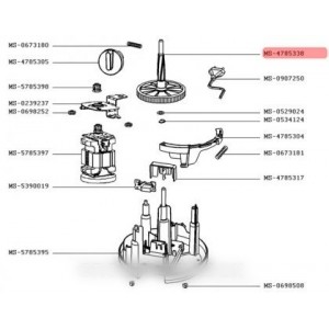 Pignon roue entrainement pour Robot multifonction MOULINEX MS-4785338
