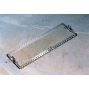 Diffuseur de lumière (15,5 x 5 cm) pour hotte Whirlpool, Ariston Hotpoint, Fagor, Brandt, Suter, IKEA, Scholtès - 482000009231