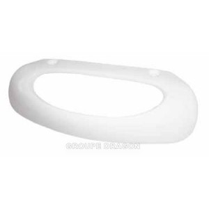 Poignée blanche verticale (Entraxe : 110 mm) pour réfrigérateur, congélateur VEDETTE - 45X4118