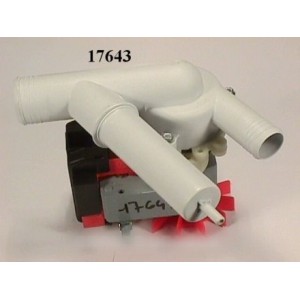 Pompe de vidange pour Lave-Linge WHIRLPOOL 481136017047