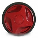 roue + enjoliveur rouge