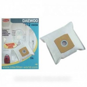 Sacs 112 (x4) microfibre pour Aspirateur DAEWOO 35600767