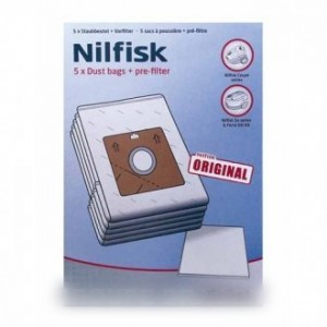 Sacs aspirateur (x5) + filtre pour Aspirateur NILFISK ADVANCE 78602600