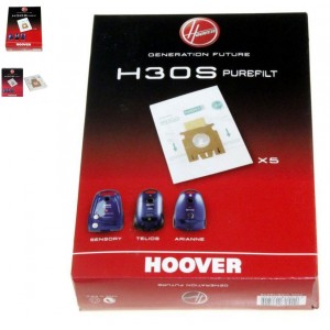 Lot de 5 Sacs pour Aspirateur HOOVER 09178278