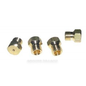 Lot de 4 injecteurs gaz butane pour Cuisinière HOTPOINT - ARISTON C00021378