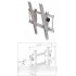 support mural plasma inclinable 45 kg