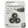 TETE DE RASOIR X3 POUR RASOIR PHILIPS