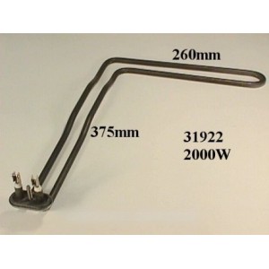 Thermoplongeur pour Lave-vaisselle Hotpoint - Ariston 2000w 482000079114