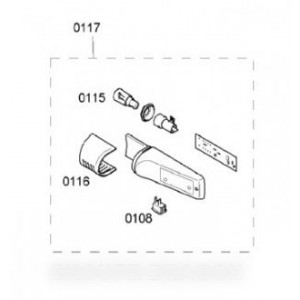 Thermostat unité de réglage pour Réfrigérateur, Congélateur BOSCH 00497477