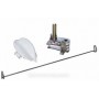 thermostat+cardan+bouton