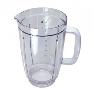 Bol blender acrylique 1,5l poignée blanche pour Robot multifonction KENWOOD KW681177