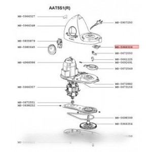 Trappe sécurité pour Robot multifonction MOULINEX MS-5966326