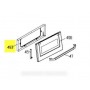 vitre + cadre porte interieur