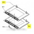 vitre exterieure avec encadrement wh