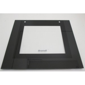 Glace extérieur noire pour Four BRANDT 74X2422