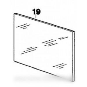 Vitre hublot interne pour Cuisinière FAURE 601009103
