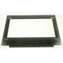VITRE INTERIEURE 476 X 385 BORDEE ALU POUR FOUR BOSCH B/S/H