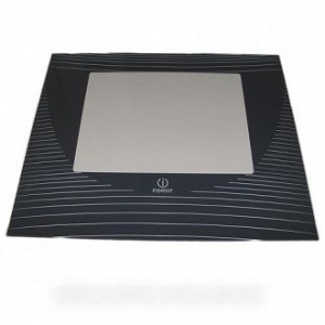 Vitre porte blanche 413 x 493 m pour Four HOTPOINT - ARISTON C00144160