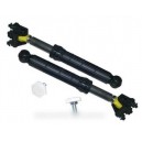 amortisseurs kit de 2 + 2 pieds