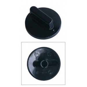 Bouton minuterie noir pour Cuiseur vapeur SEB SS-990969