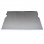 TABLETTE VERRE COMPL. + BARRE 480X340MM