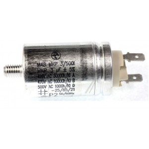 Condensateur pour Lave-vaisselle AEG 3µf450v 1115927012